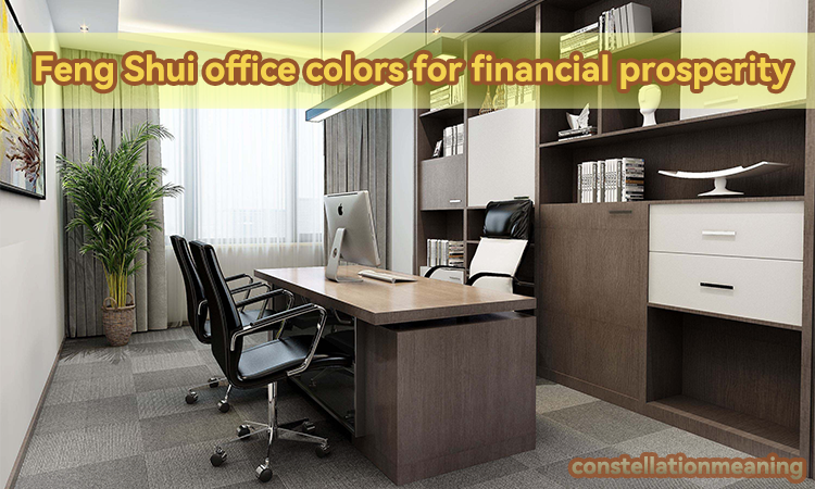 Feng Shui office colors for financial prosperity