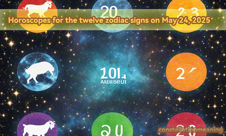 Horoscopes for the twelve zodiac signs on May 24, 2025