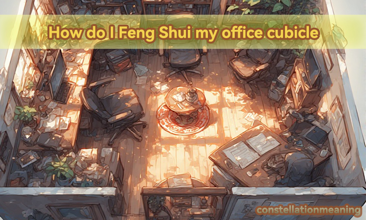 How do I Feng Shui my office cubicle