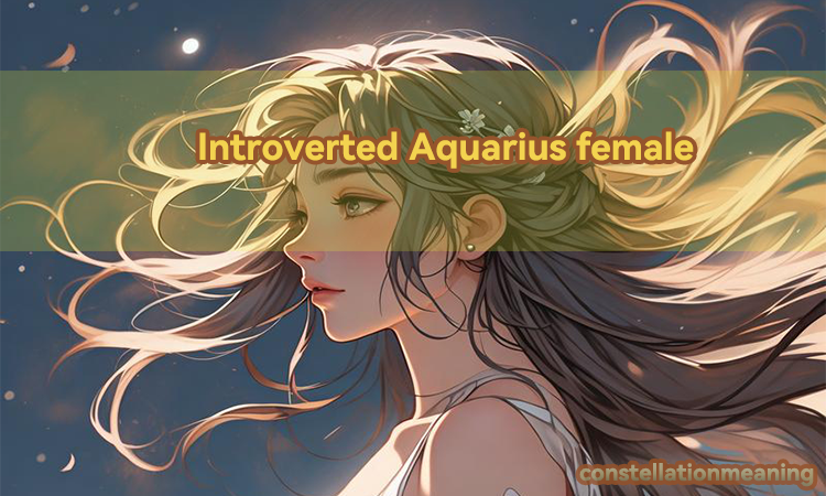 Introverted Aquarius female