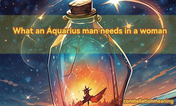 What an Aquarius man needs in a woman