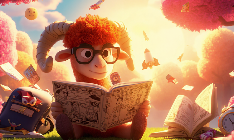 What is Aries love reading today