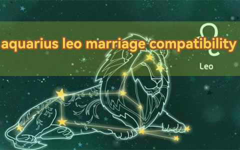 aquarius leo marriage compatibility