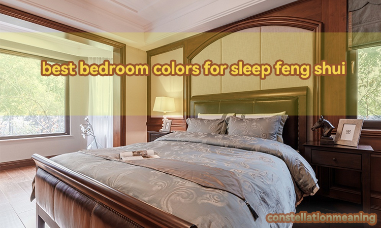 best bedroom colors for sleep feng shui