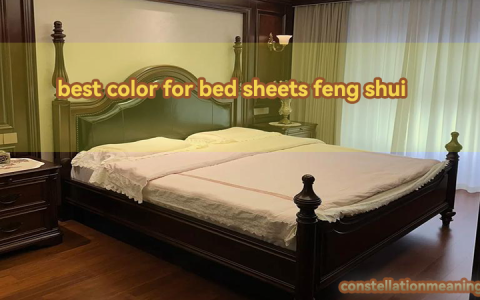 best color for bed sheets feng shui