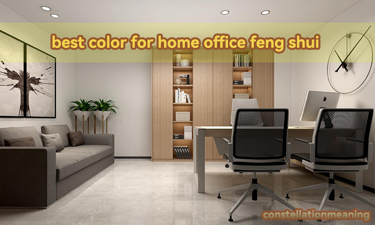 best color for home office feng shui