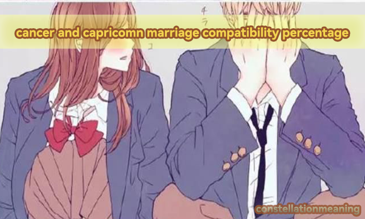 cancer and capricomn marriage compatibility percentage