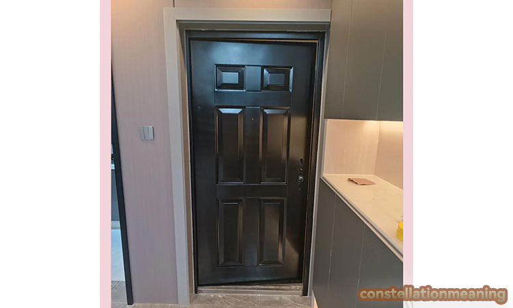 black door feng shui