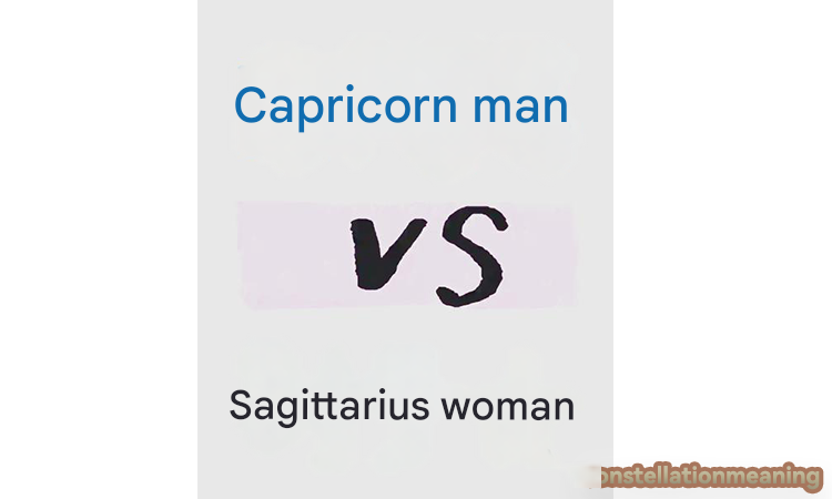 capricorn man sagittarius woman