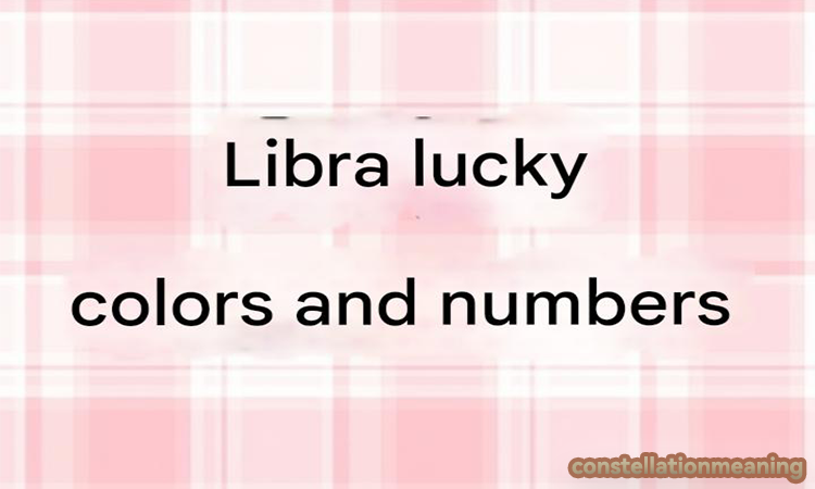 lucky number for libra today
