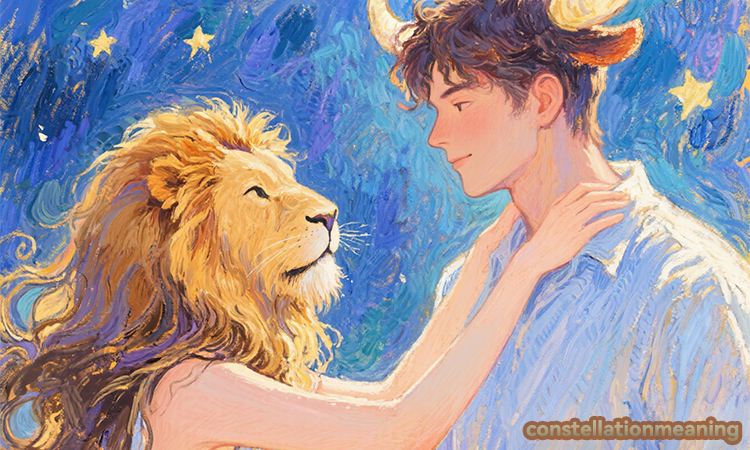What attracts a Leo woman to a Taurus man