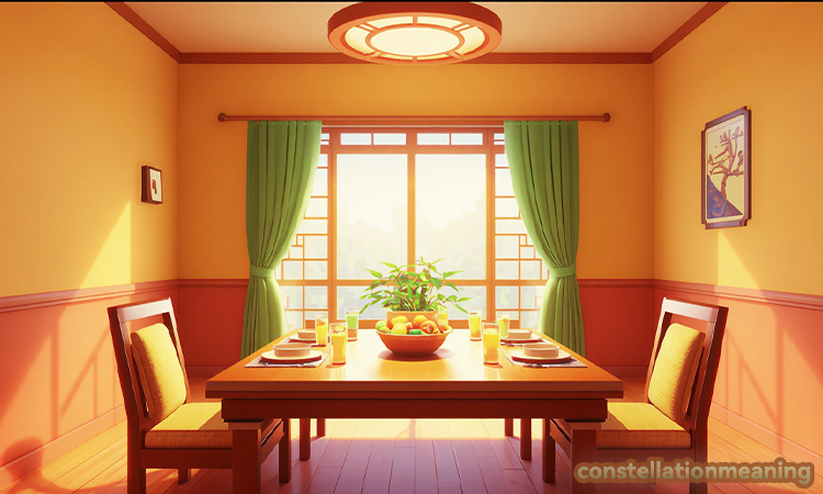 Dining room Feng Shui rules