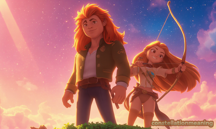 Famous Leo man Sagittarius woman couples
