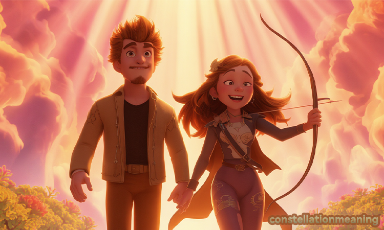 Famous Leo man Sagittarius woman couples