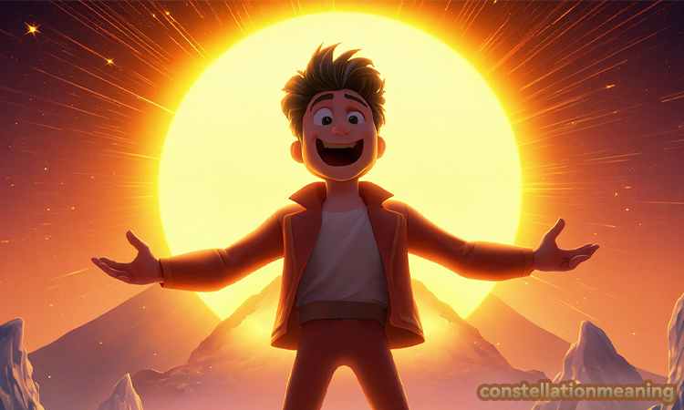 Leo Sun Sagittarius Moon man