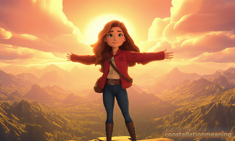 Leo Sun Sagittarius Moon woman