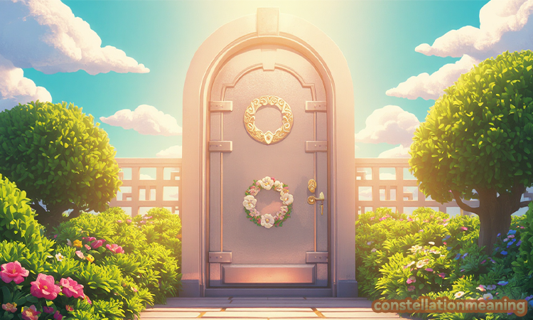 best color for northwest facing front door feng shui