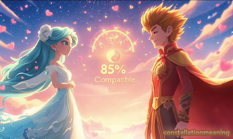 pisces woman and leo man compatibility percentage