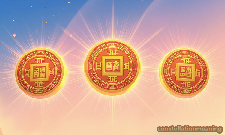 3 Feng Shui coins meaning