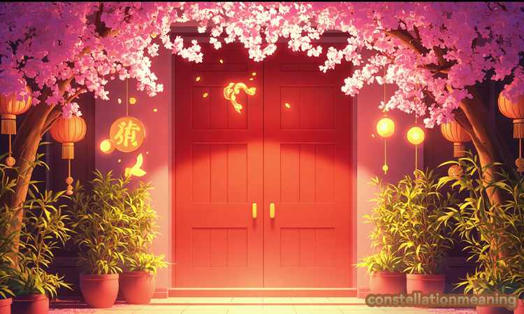 Feng Shui business entrance