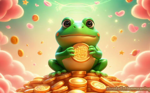 green money frog（Is a green frog lucky）