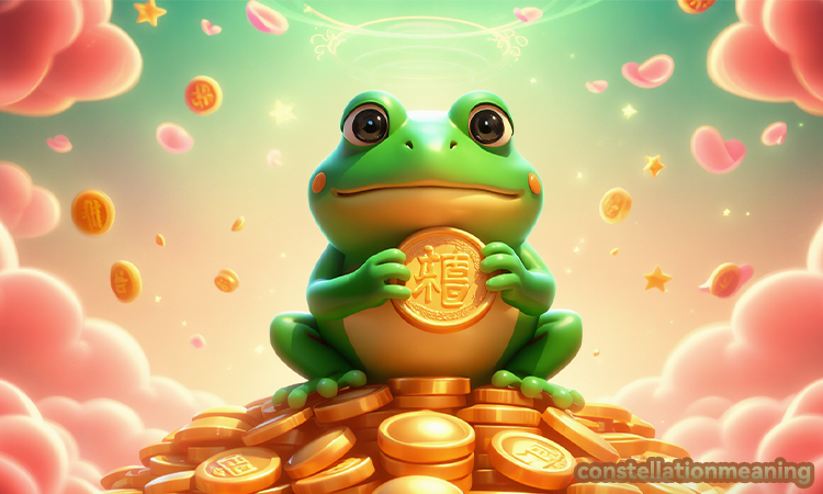 Is a green frog lucky