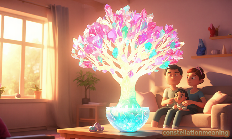 Is it good to keep a crystal tree at home