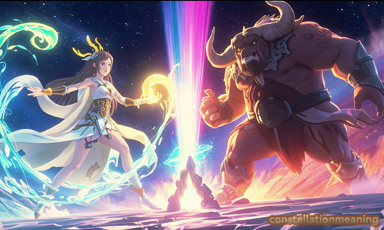 Virgo and Taurus fight who will win