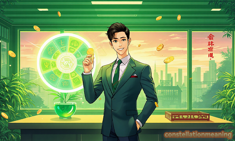 What is the lucky color for business in Feng Shui
