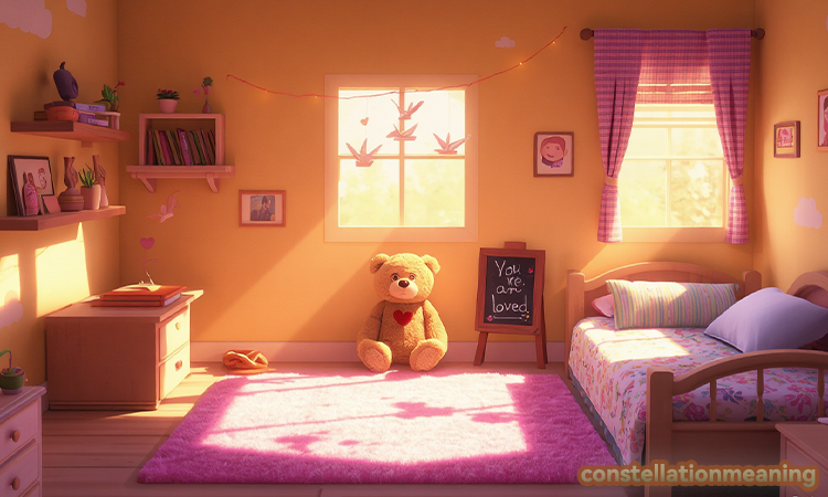 Where is the love corner in the bedroom