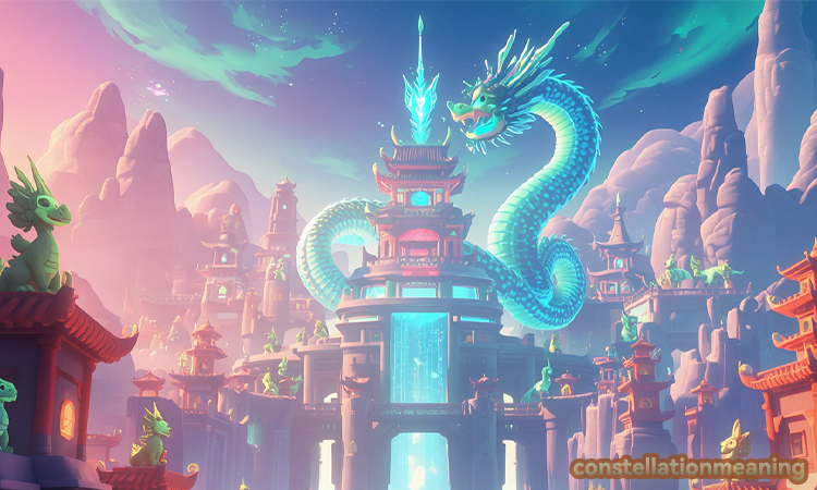 Where should Chinese dragon statues be placed