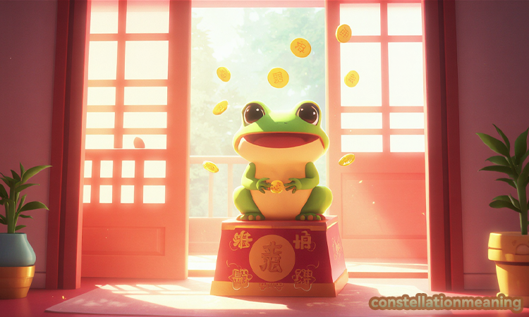 Where should money frog be placed