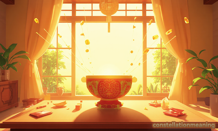 Where should you put the prosperity bowl