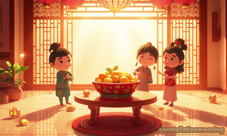 Where to place the prosperity bowl in new year