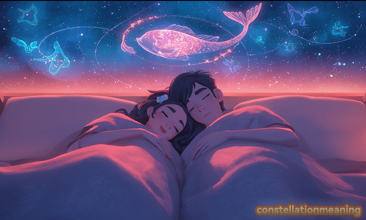 virgo woman and pisces man in bed