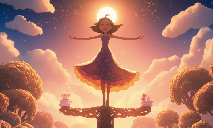 Balance Is Her Love Language