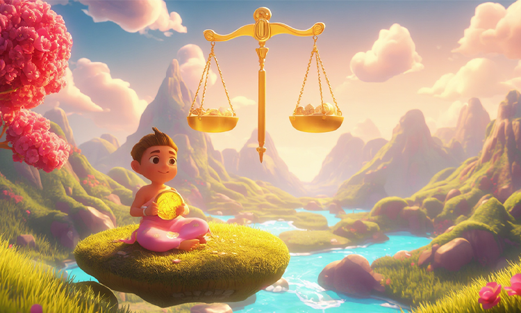 libra in second house money