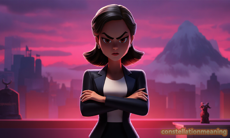 When a Capricorn woman is mad at you